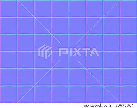 Normal map seamless texture of subway square tile pattern Normal map seamless texture of subway square tile pattern 89675364
