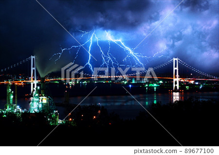 白鳥橋上的閃電 89677100