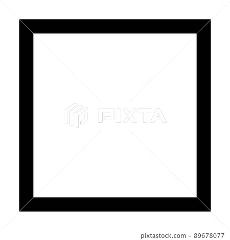 Square shape icon vector symbol for creative graphic design element in a pictogram illustration Square shape icon vector symbol for creative graphic design element in a pictogram illustration 89678077