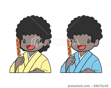 法蘭克福浴衣黑人男女（上身） 89678248