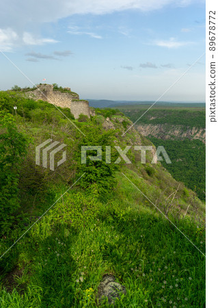 Fortification ruins in Georgia cultural heritage travel vacation 89678772