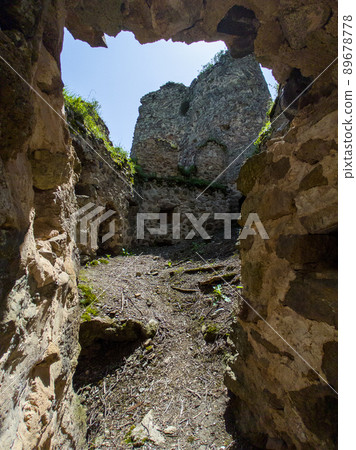 Fortification ruins in Georgia cultural heritage travel vacation Fortification ruins in Georgia cultural heritage travel vacation 89678778