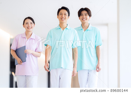 看護者、助手、護士、醫療攝影合作“LINK FOREST” 89680144