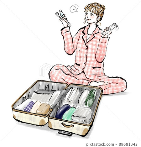 The contents of her trunk 89681342