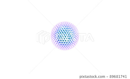 CG Hexagon 由具有多種結構的六邊形組成的球體 89681741