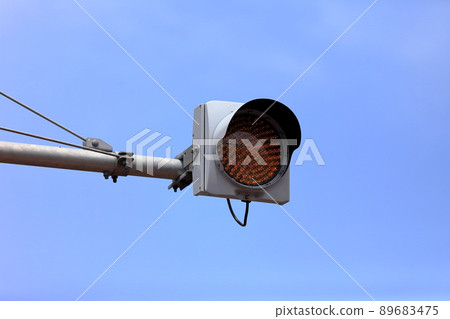 Single light type traffic signal Single light type traffic signal 89683475