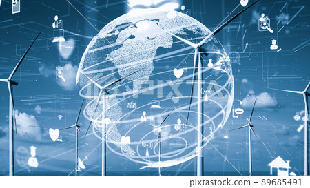 Environmental conservation technology and approaching global sustainable ESG 89685491
