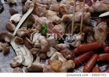 Barbecue teppanyaki Barbecue teppanyaki 89685703