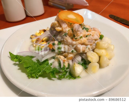 [秘魯] 秘魯特產“酸橘汁醃魚”（庫斯科） 89686512