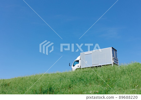 Truck transportation image Truck transportation image 89688220