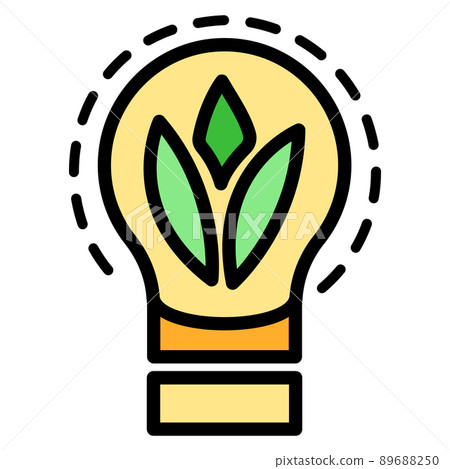 Eco friendly alternative energy source and waste recycling icon, concept green eco earth cartoon simple flat vector illustration, isolated on white. Eco friendly alternative energy source and waste recycling icon, concept green eco earth cartoon simple flat vector illustration, isolated on white. 89688250