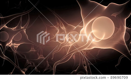 The Human Nervous System 3D medical illustration - Stock Illustration ...