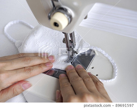 刺繡花邊口罩生產 89691597