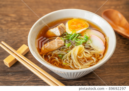 Konjac noodle soy sauce ramen 89692297