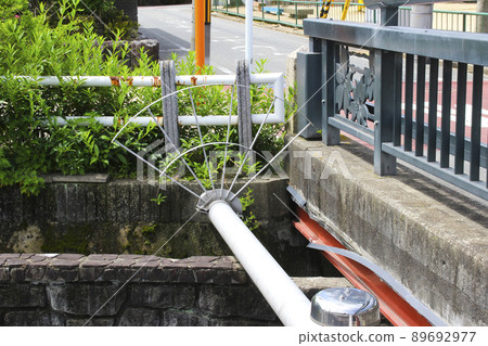 Water pipe / walking prevention fence 89692977