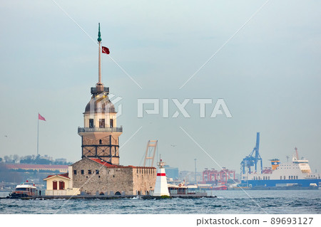 The Maidens Tower. Istanbul, Turkey The Maidens Tower. Istanbul, Turkey 89693127