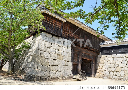 Matsuyama Castle Taiko Gate, Taiko Gate South Sequel, Taiko Gate North Sequel, Tatsumi Tower West Fence 89694173