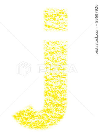 用蠟筆繪製的字母 j 小寫字母 黃色背景 白色 高分辨率通行證 其他顏色可選 用蠟筆繪製的字母 j 小寫字母 黃色背景 白色 高分辨率通行證 其他顏色可選 89697926