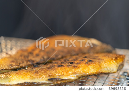 Charcoal-grilled atka mackerel (Binchotan) Charcoal-grilled atka mackerel (Binchotan) 89698838