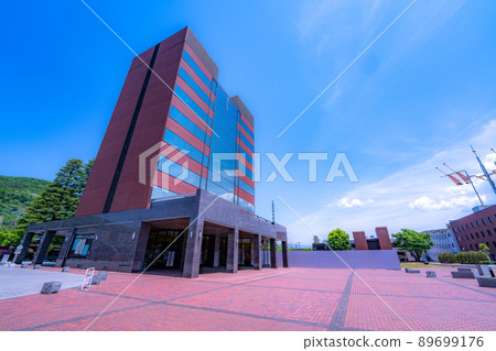 被大自然包圍的美麗山梨學院大學校園,崇光大學甲府市 被大自然包圍的美麗山梨學院大學校園,崇光大學甲府市 89699176