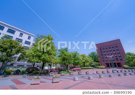 被大自然包圍的美麗山梨學院大學校園,崇光大學甲府市 被大自然包圍的美麗山梨學院大學校園,崇光大學甲府市 89699190