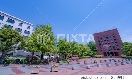 被大自然包圍的美麗山梨學院大學校園,崇光大學甲府市 被大自然包圍的美麗山梨學院大學校園,崇光大學甲府市 89699191