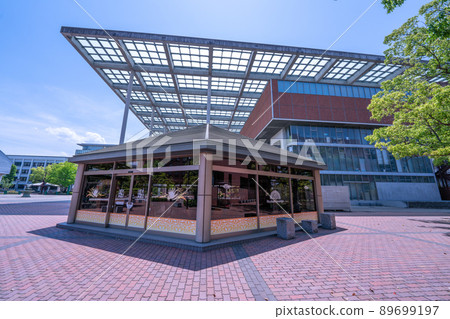 Beautiful Yamanashi Gakuin University campus surrounded by nature, Sogo University Kofu City 89699197