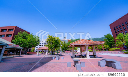 被大自然包圍的美麗山梨學院大學校園,崇光大學甲府市 被大自然包圍的美麗山梨學院大學校園,崇光大學甲府市 89699210