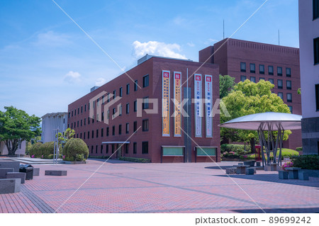 被大自然包圍的美麗山梨學院大學校園,崇光大學甲府市 被大自然包圍的美麗山梨學院大學校園,崇光大學甲府市 89699242