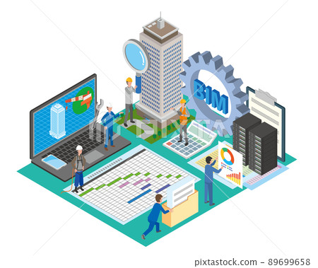 建築建築 BIM 的形象 89699658