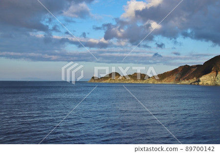 Cape Sada seen from Kokudo Kyushi Ferry 89700142