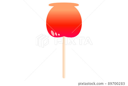 Street food, candy apples 89700283