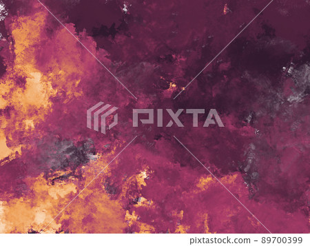 "Grunge" rough painted background, red, orange 89700399