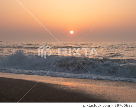[Chiba] Dawn seen from Inubōsaki 89700682