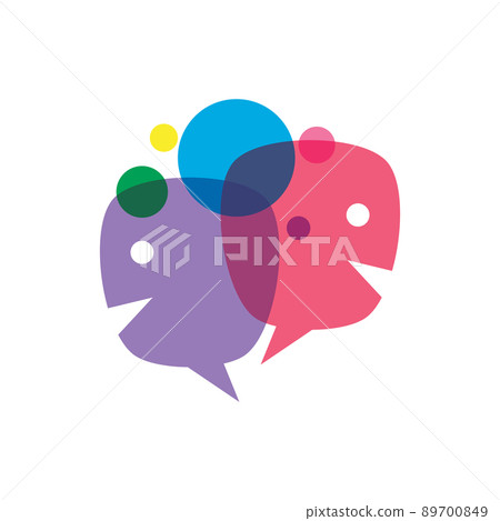 Speech bubble 89700849