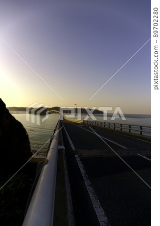 Superb view of Tsunoshima, Yamaguchi Prefecture Tsunoshima Ohashi Superb view of Tsunoshima, Yamaguchi Prefecture Tsunoshima Ohashi 89702280