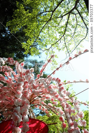 Festival decoration made of paper Festival decoration made of paper 89703377