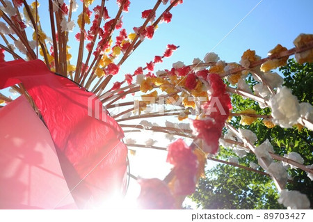 Festival decoration made of paper Festival decoration made of paper 89703427