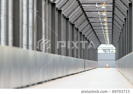 Long pedestrian bridge (Arakawa Natural Park) Long pedestrian bridge (Arakawa Natural Park) 89703715