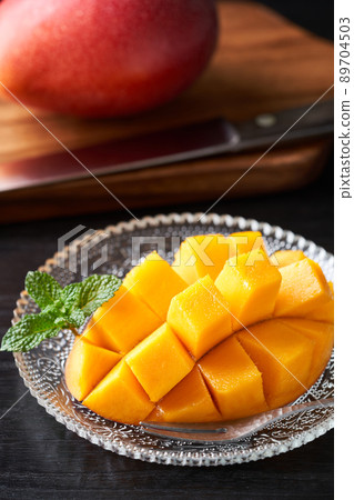 國產芒果切成花狀 89704503