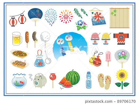 Summer tradition material set Summer tradition material set 89706170