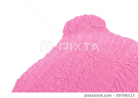 blue pink yellow abstract acrylic painting color texture on white paper background by using rorschach inkblot method blue pink yellow abstract acrylic painting color texture on white paper background by using rorschach inkblot method 89706513
