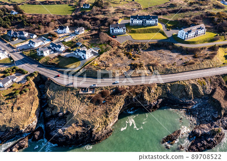 Aerial view of Portnablagh, County Donegal, Ireland Aerial view of Portnablagh, County Donegal, Ireland 89708522