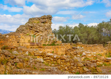 Ruins of Sparta, Peloponnese, Greece Ruins of Sparta, Peloponnese, Greece 89710128