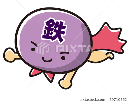 Illustration of iron hero character Illustration of iron hero character 89710562