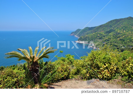 Cape Bisha, the westernmost point of western Japan 89710787