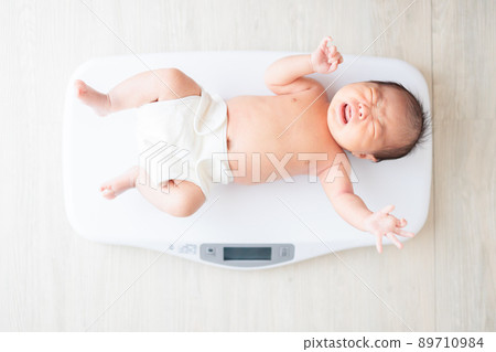 寶寶稱體重寶寶負面煩惱圖片 89710984