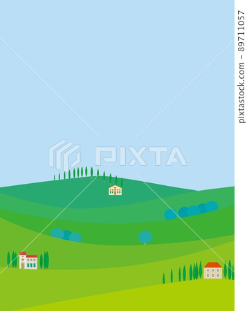 Val d'orcia spring landscape Val d'orcia spring landscape 89711057