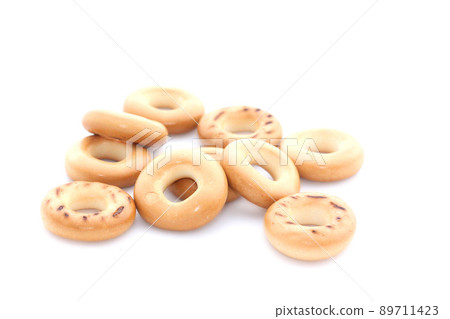 Russian donut on a white background 89711423