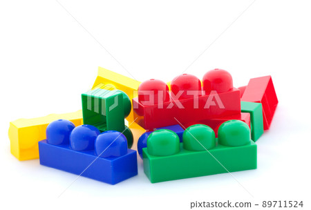 Toy constructor on white background, isolated Toy constructor on white background, isolated 89711524